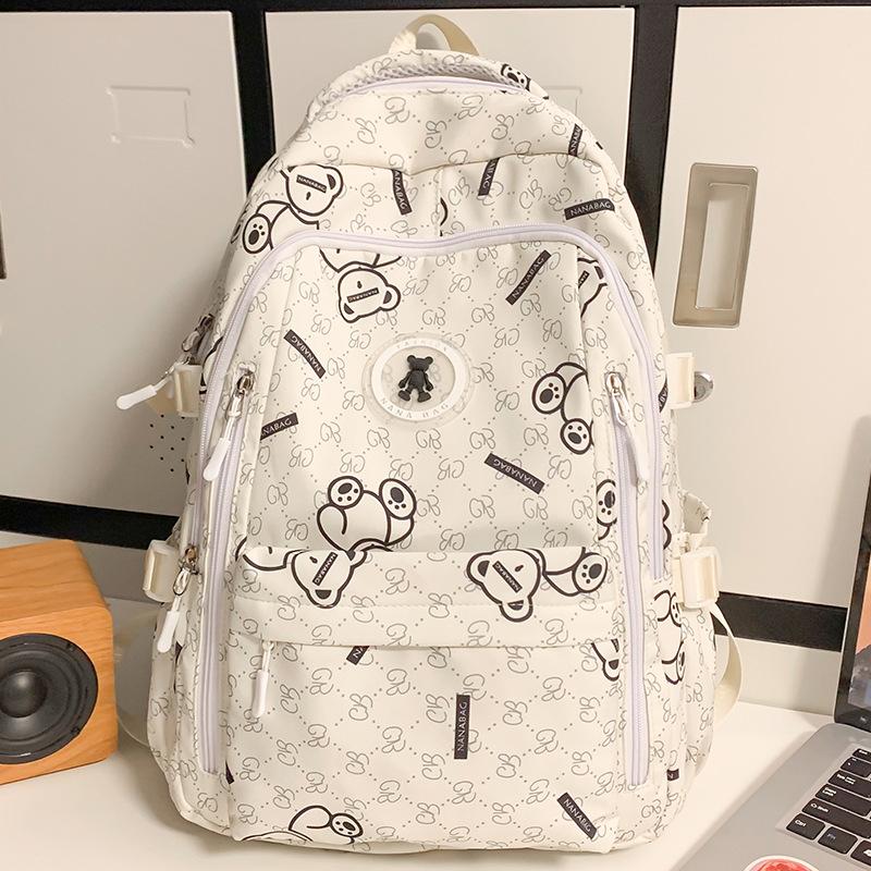 Elementary School Girls Junior High School Students High School Students College Boys Backpack Printed Backpack