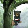 Little Bear Garden Solar Decoration Lighting Creative Outdoor Courtyard Decoration Resin Little Bear Solar Lighting Decoration