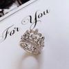 Luxury Women's Crown Ring - Stylish Cold Design Index Finger Ring Gift