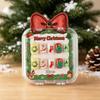 10Pcs Merry Christmas Ins Trend Press On Nails Chic Nail Patch Ladies Cute 3D Christmas Tree Santa Claus Decoration Nail Art