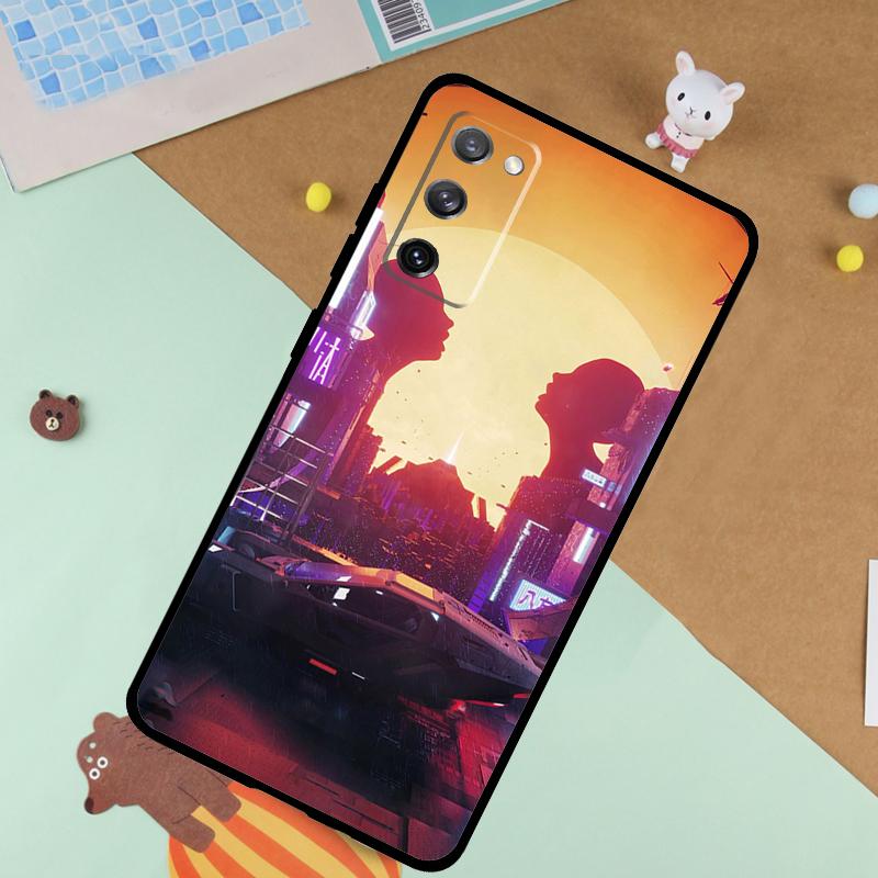 Blade Runner 2049 Soft Case For Samsung Galaxy S25 Ultra S9 S10 S20 FE S21 S22 S23 Plus S24 Ultra Funda Cover