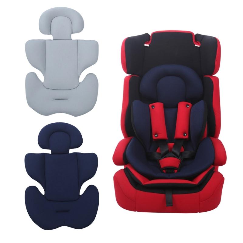Solid Color Baby Stroller Pad Car Seat Cushion Breathable Infant Seat Pad Mattress Pushchair Dinning Chair Accessory