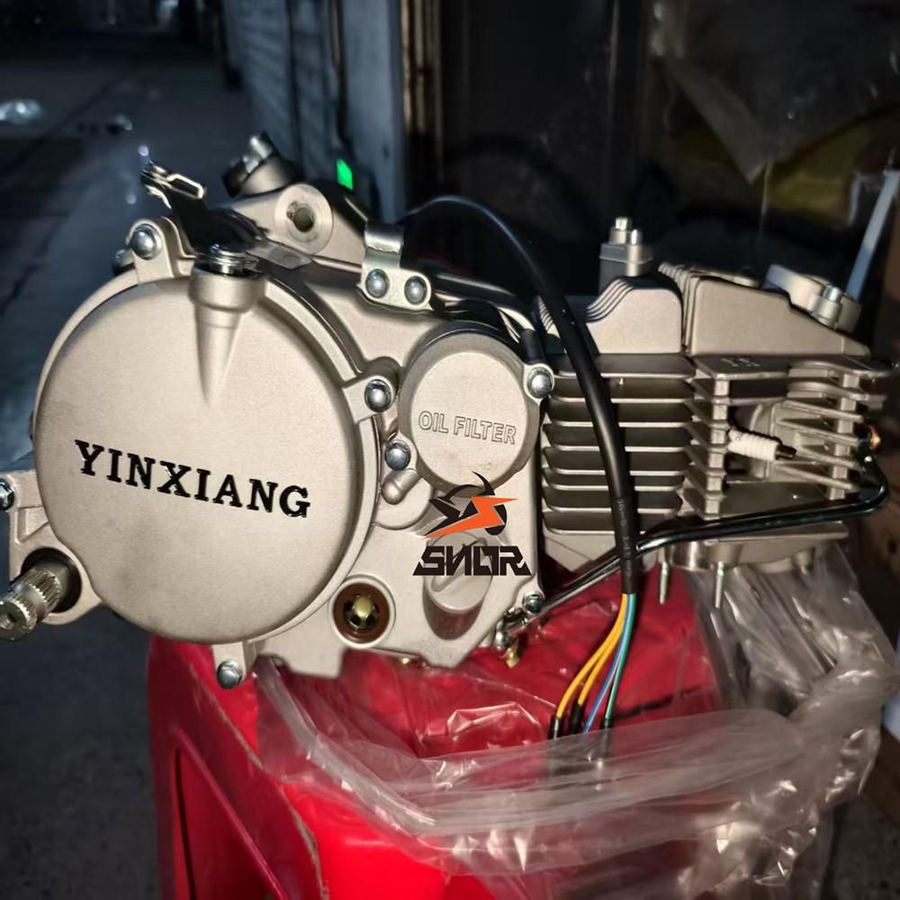 Snore Kick-Start Engine for YX Yinxiang 160 Silver-White Off-Road Bike