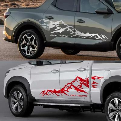 Auto Berg Off Road Sticker Pick-up Truck Vinyl Decal Voor Ranger Dodge Hilux Isuzu Dmax GWM Cannon Mitsubishi Auto