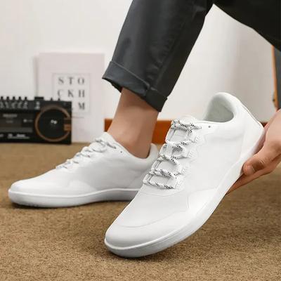 New Unisex Wide Shoes Breathable Mesh Men's Barefoot Wide Toe Shoes Flat Soft Drop Shoes Wide Toe Sneakers Large Size 48