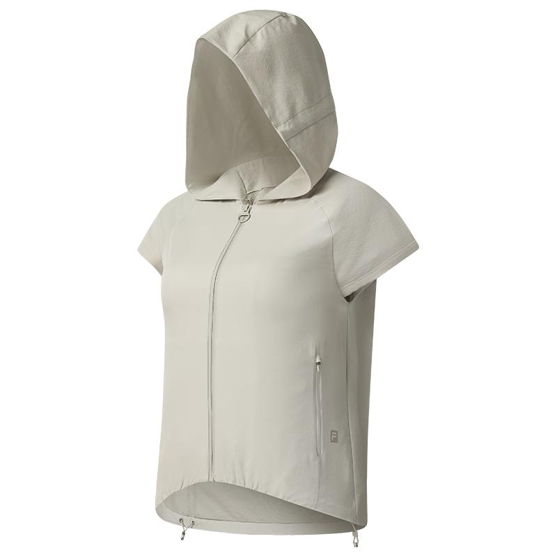 FILA Women s Hooded Sun-Protective Vest S