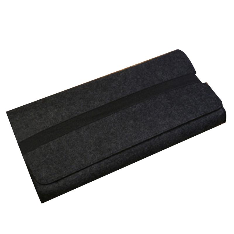 Keyboard Storage Bag Chemical Fiber Rectangle Dustproof Keyboard Carring Bag with Elastic Bandage for Outdoor 87 Keys