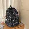 Schoolbag Japanese Ins School Bag Girls Junior High School Cute Sweet Star Backpack High School Student Lightweight Large Capacity Backpack