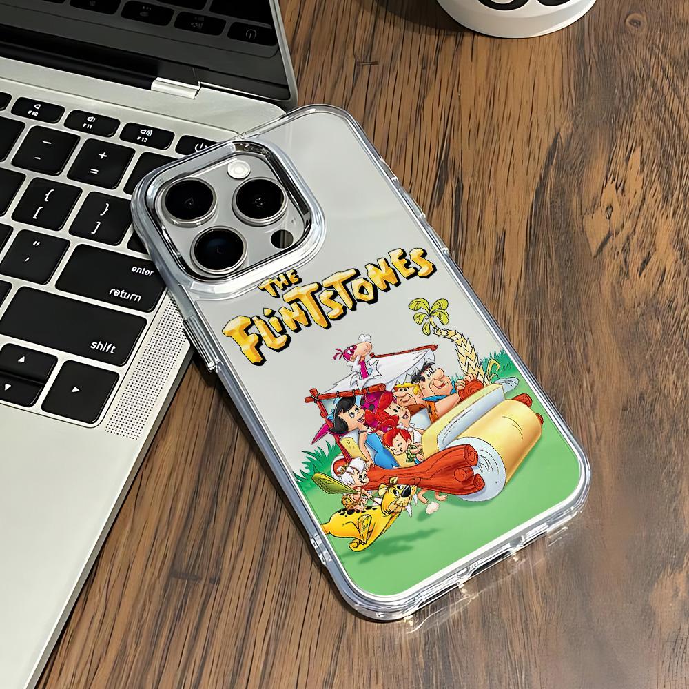 Fun Anime The Flintstons Phone Case For Xiaomi Redmi Note A5 A3 15 14 13 14c 13c 12 11 12s 12c 10c 10 9 Pro Plus 4G 5G Cover