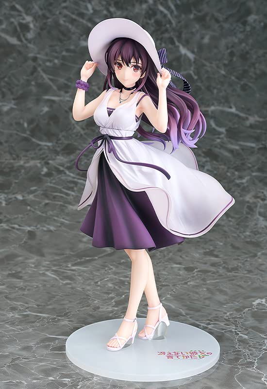 Phat Company How to Raise a Boring Girlfriend Kasumigaoka Utaha Scale Plastic Painted Complete Figure P57591 Saekano 1/7