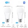 HOMZY Żarówka Smart Wifi/Bluetooth E27 RGB Alexa Lampa Led Inteligentne Żarówki AC 85-265V Inteligentne Lampy dla Asystenta Google Smart Life