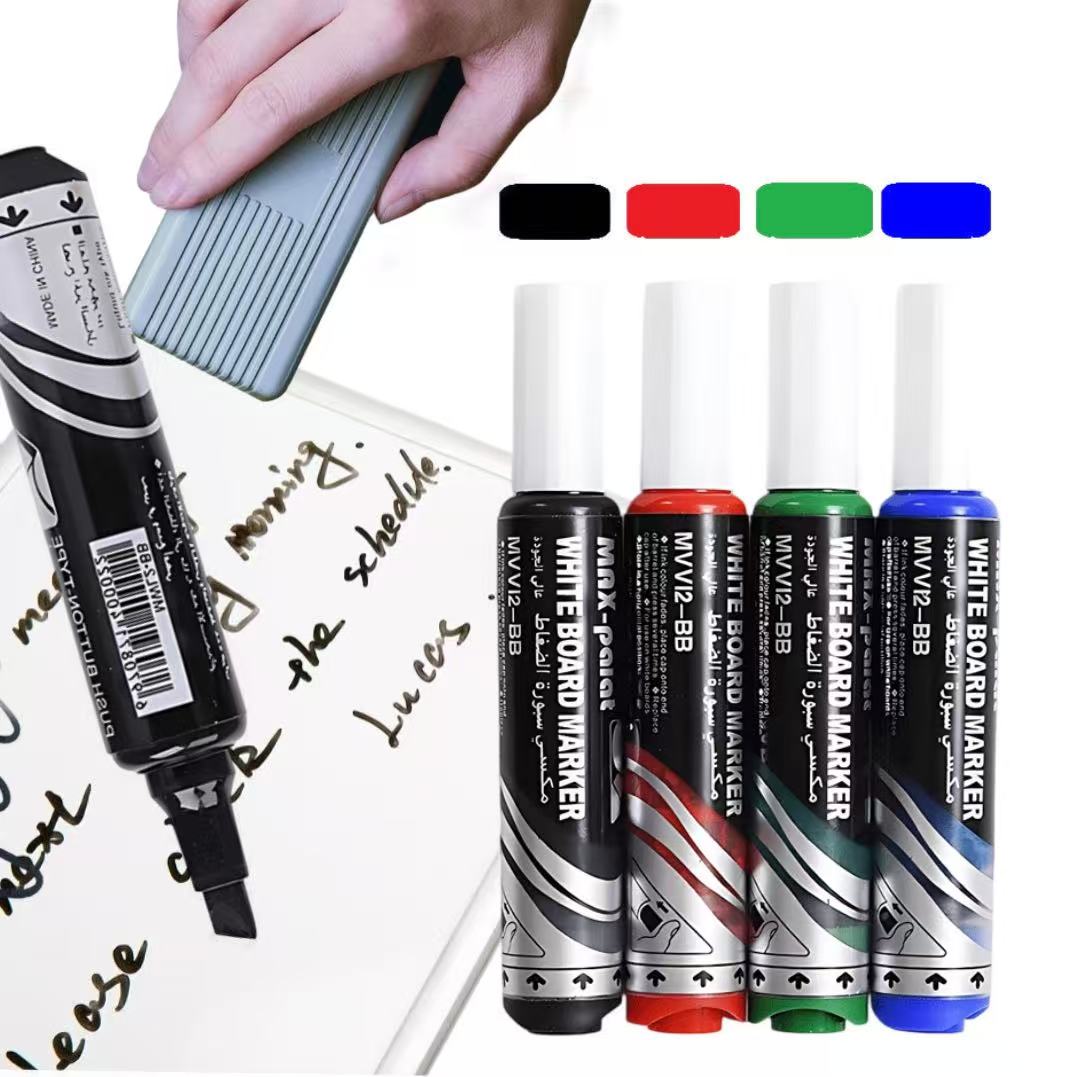 

4/16pcs Liquid ink,Push Button-Type Marker Pen Set,For Whiteboard Graffiti