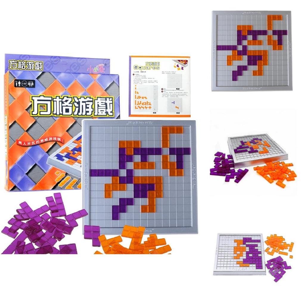 Lustiges Tetris-Schach-Freizeitpuzzlespiel für 2 Personen – ein tolles Familienspiel!