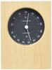 Lemnos Duo PTH10-23 GY Analog Thermo-Hygrometer with Natural Wood Grain, Gray