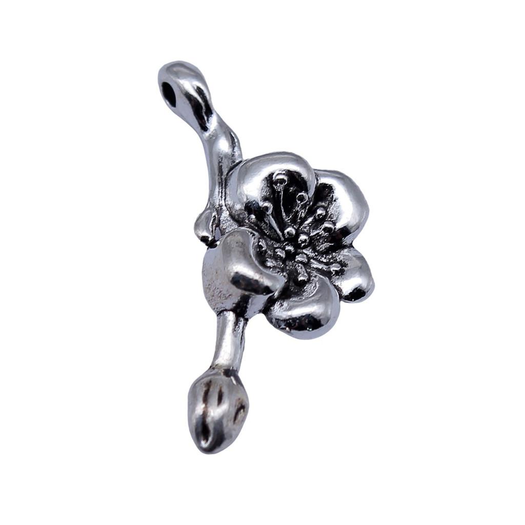 Roses Lotus Flower Charms Sunflowers Pendants For Floral Themed Jewelry Making