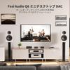 Fosi Audio Q6 Mini Desktop Audio Converter for Home Stereo Amplifiers and Headphone RCA kHz Japanese Instruction Manual DAC, USB-C Digital-to-Analog