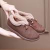 Winter old north cloth shoes women's velvet thickened middle-aged and elderly mother cotton shoes cold warm flat bottom the elderly cotton boots