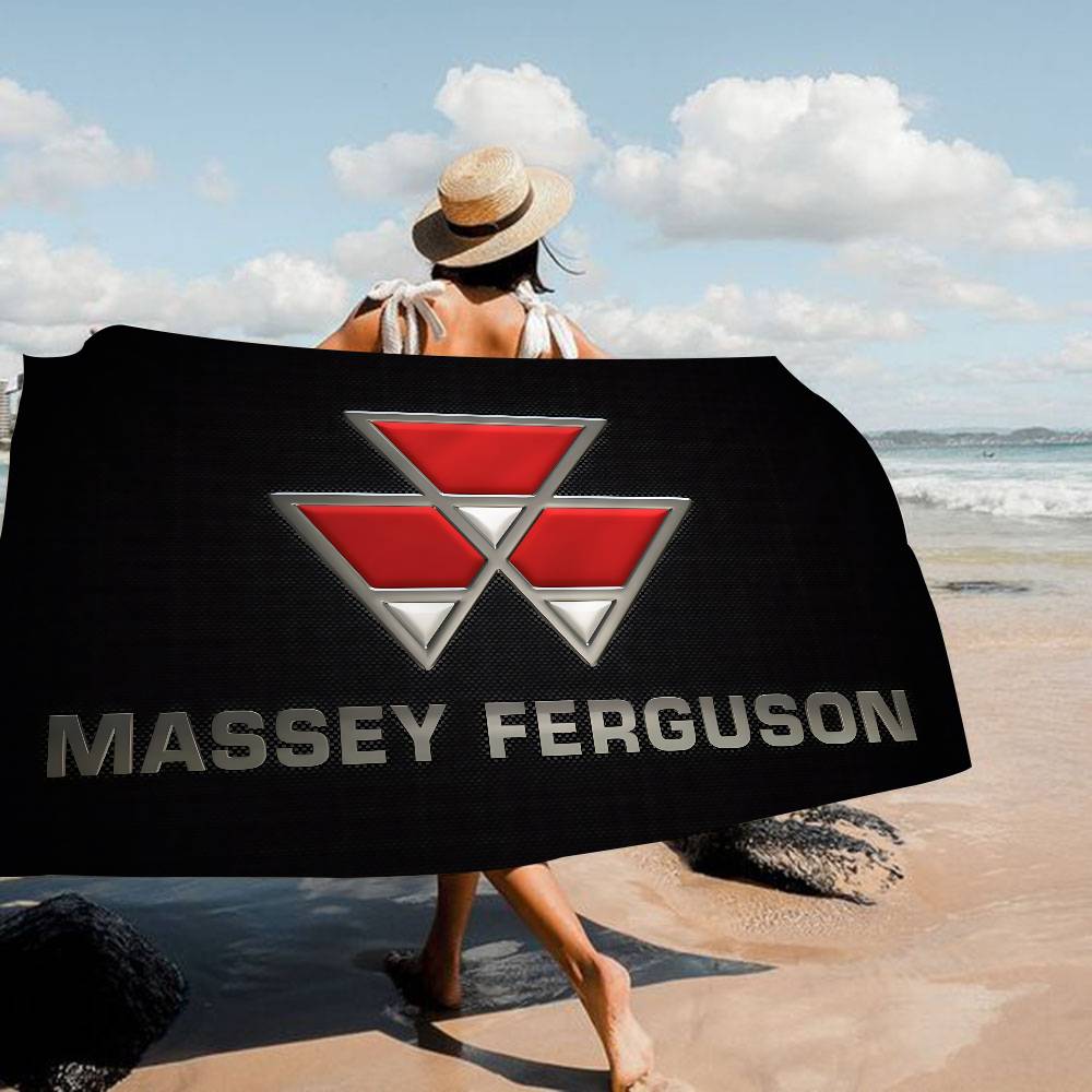 M-Massey F-Ferguson Bath Towel Microfiber Soft Water Absorbing Breathable For Girl Kids Decorative Cartoon Beach Towel