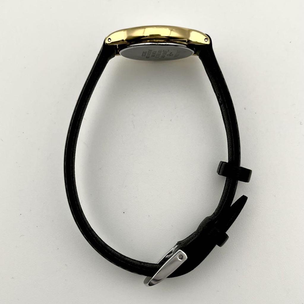 [USED] Working/Battery SEIKO Exceline Round Face Quartz Wristwatch