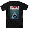 The 2025 Summer and Autumn New Great White Shark Retro Printed T-shirt Is a Loose and Trendy Short-sleeved Cotton Couple's Top