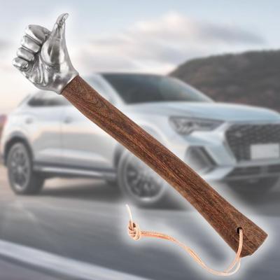 Edelstahl Faustförmiger Hammer Tragbar Outdoor Auto Montiert Multifunktionales Fensterbrechwerkzeug Für Zuhause Camping Nagelhammer
