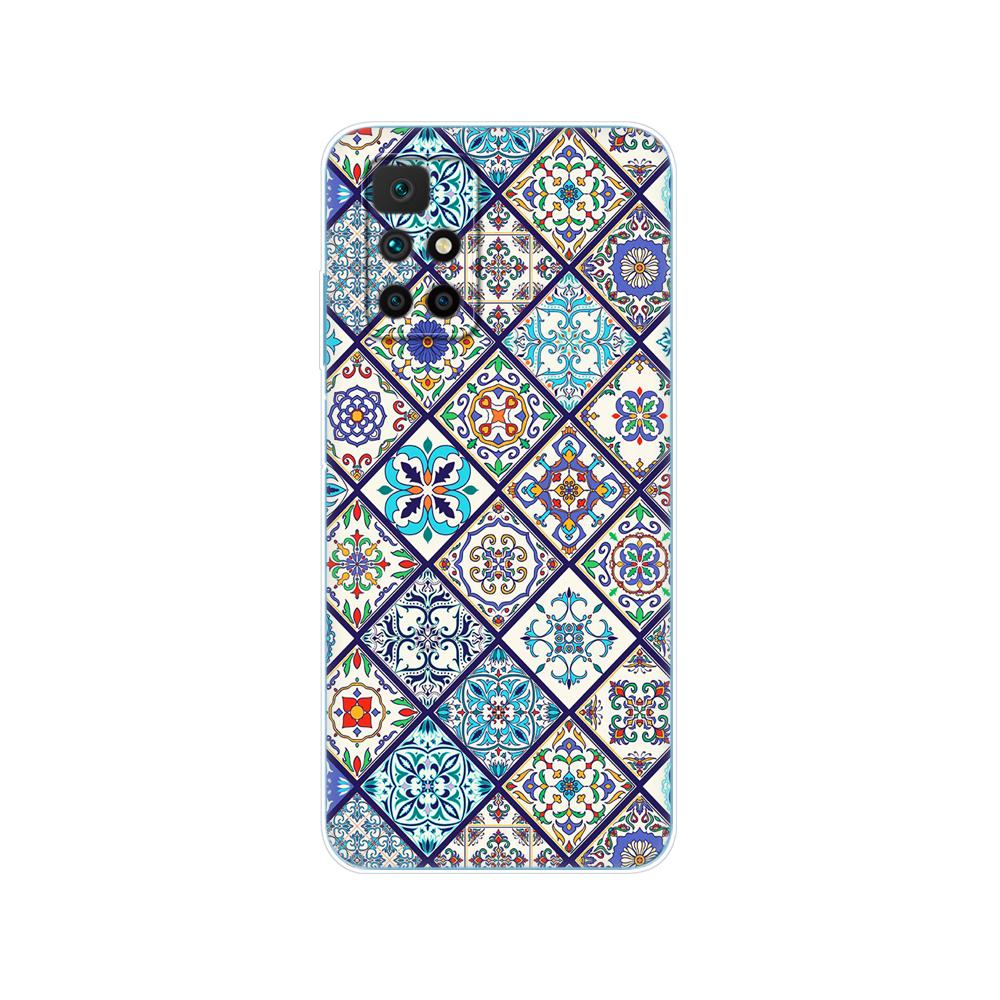 Dla etui Redmi 10 silikonowa tylna okładka etui na telefon dla xiaomi Redmi 10 2022 2021 miękkie etui 6.5 cala Redmi10 globalne etui typu bumper z tpu