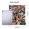Custom One Pieces Drawstring Bags for Shopping Yoga Backpacks Men Women Manga Sports Gym Sackpack
