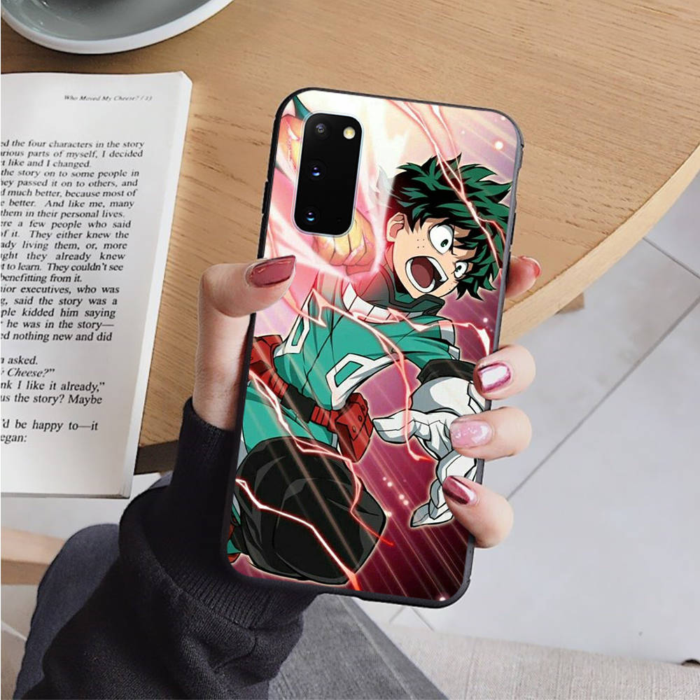 

Чехол AD96 My Hero Academia Black для Xiaomi Poco X6 M5 M6 F5 F6 F1 C65 C55 C50 C51 C40 Redmi Note 7 8 14C A3X 13C 12C 11 10A 9C Pro Sofe Cover Xiaomi Poco X6 кожа буйвола