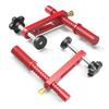 Bench Dog Klemmen Set 20mm mit Schutzpolstern Rot für Holzbearbeitung Werkbank Tisch