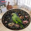 1 Stück Mystery Art Stil Wortdruck Runder Teppich Wohnzimmer Schlafzimmer Sofa Alle Jahreszeiten Matte Moderner Dekoteppich Top 10 Weihnachtsgeschenk