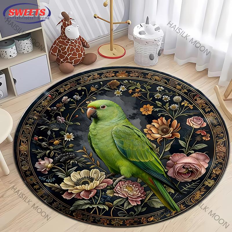 1 Stück Mystery Art Stil Wortdruck Runder Teppich Wohnzimmer Schlafzimmer Sofa Alle Jahreszeiten Matte Moderner Dekoteppich Top 10 Weihnachtsgeschenk