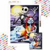 DIY Diamond Painting Skeletons and Ghosts Cross Stitch Kit Mosaic Art Diamond Painting Full Circle Diamond Home Decoration