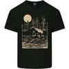 Grizzly Bear Cub Linocut Unisexs Light Cotton TShirt