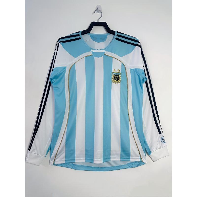 Camiseta retro de manga larga Camiseta de fútbol Real Madrid Manchester United Inglaterra Arsenal Portugal Inter de Milán AC camiseta réplica