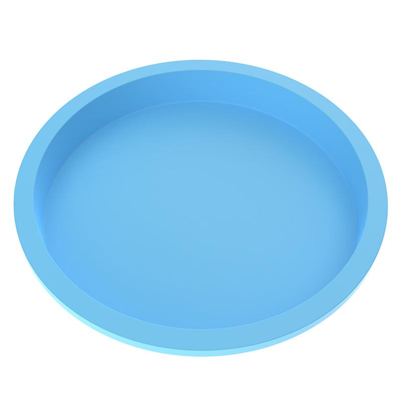 6-Inch Rainbow Silicone Chiffon Pan for Jelly, Pudding & Cake