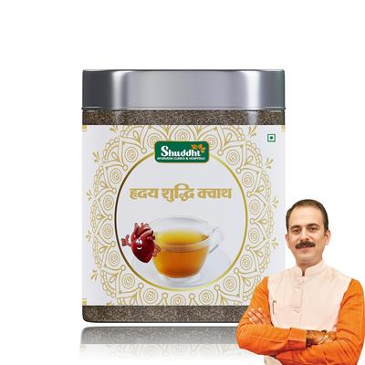 Shuddhi Ayurveda Hriday Shuddhi Kwath Kashmiri Kahwa Green Tea Herbal Wellness Blend 100 G Daily Routine Support