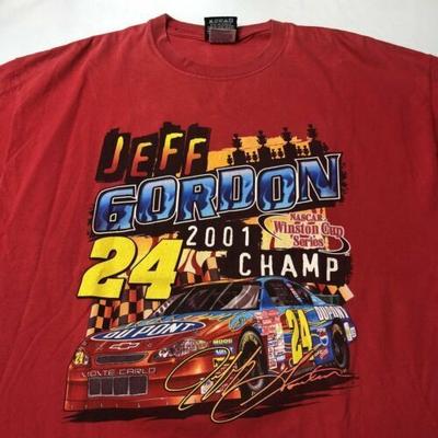 Vintage 2001 Nascar Jeff Gordon Chase Rood Unisex T-shirt