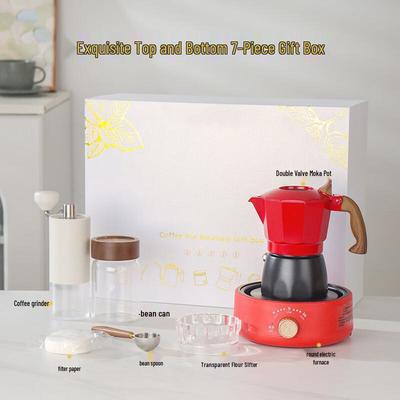 Shangqi Moka Kaffeekanne Geschenkset