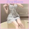 Classic Polka Dot Swimsuit For Women With Backless Design And Tummy Control For Swimming And Water Sports