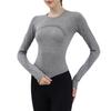 Lulu Yoga Slim-Fit Breathable Long Sleeve Sports Top