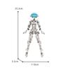 Creative Female Gynoids Robot Mech Girls Figures Model Building Blocks Toys For Toy Kids Easter Birthday Gifts Assemble Bricks