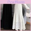 High Waist Summer Lace Mermaid Skirt With Ruffle Hem For Elegant Women