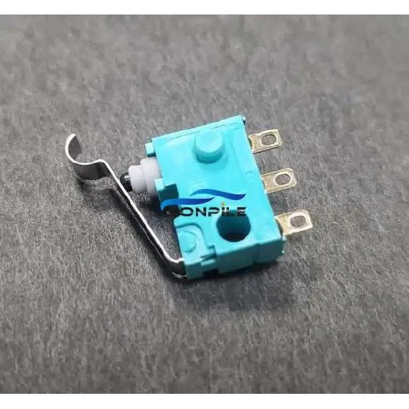 for Panasonic turquoise ASQ10418 ultra-small waterproof micro switch with bent lever