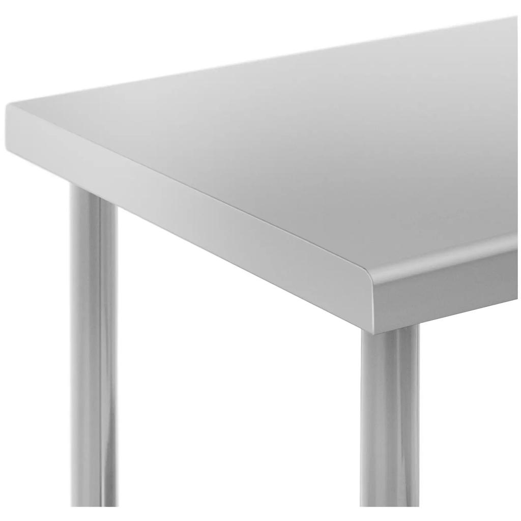 Table worktop on wheels, 2 levels, 60 x 90 cm, STEEL, up to 145 kg