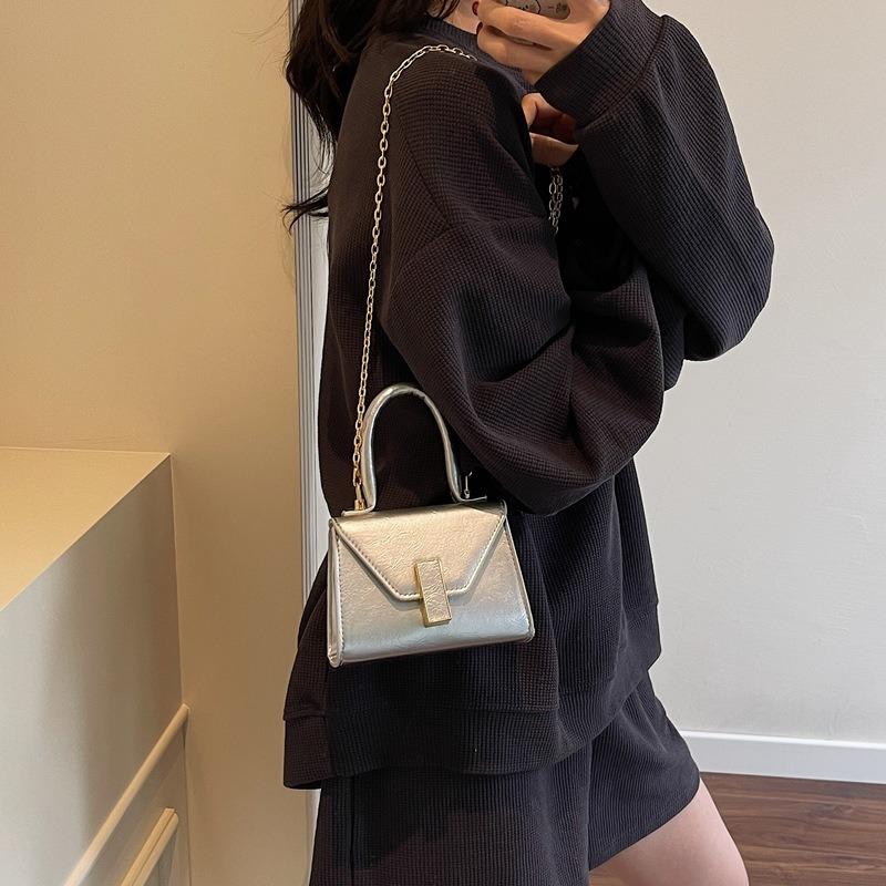 Chain Mini Exquisite Handbag Temperament Fashionable and Casual New Summer Solid Color Shoulder Messenger Bag