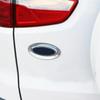 Car Rear Trunk Logo Trim Sticker for Ford Ecosport 2013 - 2015 2016 2017 Back Emblem Frame Ring Decoration Styling Accessories
