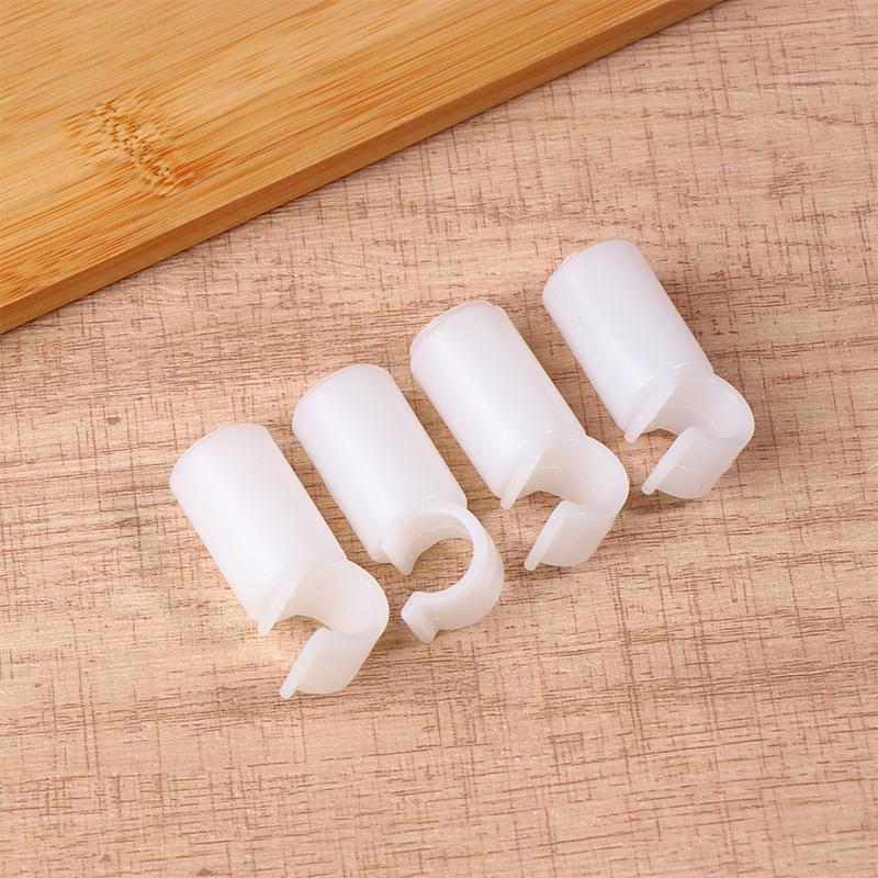4Pcs Garden Plant Bracket Fixing Joint Mosquito Net Pole Buckle Grip Bed Curtain Cross Bar Hook Wardrobe Tent Fitting