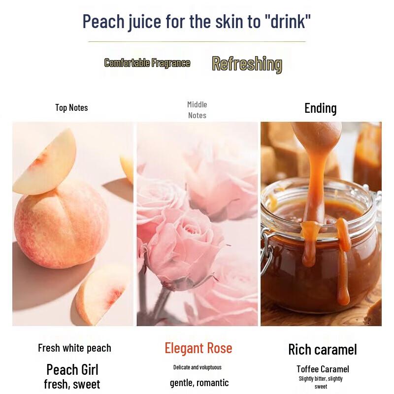 Dove White Peach Foaming Shower Gel