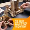 Ugears Lighthouse of Alexandria Wooden Craft No Glue or Tools Required Puzzle, Model,