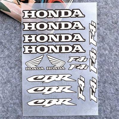 For CBR F4i 18 Colors Motorcycle Reflective Stickers Waterproof Decals for Helmet Scooter Fuel Tank Toolbox Racing